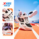 XTEP (XTEP) children's shoes for children and girls, suitable for growth, wide last and Velcro, versatile running shoes, black/XTEP white 36