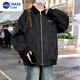 
NASALIKE jacket men's spring and autumn 2025 new jacket trendy brand thin tops for teenagers and handsome casual workwear jacket K15832 white gray M