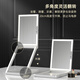 SF PHOELOP Smart LED Folding Storage Mirror 10x Magnifying Mirror Living Room Bedroom Cosmetic Mirror White with Magnifying Glass and Storage Bag