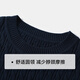 YEEHOO boys' sweaters, children's sweaters, medium and large children's clothing, long-sleeved bottoming shirts, girls' basic versatile autumn clothing, dark blue 150