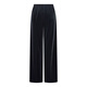 Gloria velvet wide-leg pants for women 2025 new winter wear knitted seamless high-waisted trousers 1EDL1I420 41B Gray S