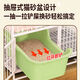 Cage de chat pliante sans installation, villa de chat intérieur à la maison, Extra Large Cat Nest Toilet Integrated Cat New Cat House, Aucune installation, aucune installation, l'acheteur choisit, commandez, donnez un tapis de pied de grille de hamac, doit être livré par vous-même