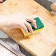 Jiecheng 4-pack sponge scouring block scouring wipes pot and dishwashing scouring pad rag