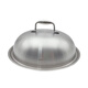 Wanjiaozi household 304 stainless steel lid 304 pot lid wok lid 304 lid universal pot lid thickened food grade 304 35 lid inner diameter 34 pot arched stainless steel lid