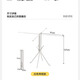 Good wife floor-standing clothes drying rack octopus style household foldable storage multi-functional balcony clothes, shoes and socks do not occupy space drying rack sock clip style white + with sock clip-foldable storage