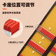 Miji Jianghu innovative ultra-short electronic float special solid wood storage box fish float battery multi-functional fishing gear large capacity float box B type (long version) 380*100*40 (can store 600mm long float)
