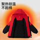 回力儿童外套秋冬2025年新款男童冬季冲锋棉服冬装女童加厚防风上衣