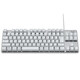 
Logitech Logitech K835 mechanical keyboard Wired keyboard Gaming office keyboard 84 keys Aluminum shell mechanical shaft body K835 [Ike joint model] TTC red shaft - black