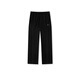 Semir Plum Blossom Series Casual Pants Men's Winter Velvet Loose Straight Pants Retro Sports Style Couple's Trendy Knitted Pants Black Tone 00399 L