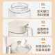 Mengting (MENGTING) seasoning box seasoning bottle 2-piece set glass seasoning bottle seasoning jar seasoning jar set salt shaker storage jar seasoning box
