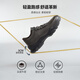 Belle thick-soled height-increasing walking shoes for men 25 autumn new scratched cowhide outdoor casual sports shoes A2215CM5 pre-sale black 41 (255mm)