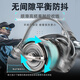 Hasda (HISTAR) Weifeng spinning wheel, long-range fishing reel, rock fishing wheel, lure spinning wheel, ultra-light fishing reel, Weifeng screw-in spinning wheel, carbon fiber_strong 1500 series_left and right hand interchangeable type