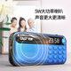 SAST N28 radio for the elderly V30 portable mini player charging V13 card broadcast V60 Walkman music listening semiconductor opera singing machine V60 rose gold dual battery