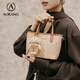 Aokang bag women's bag trendy fashion portable bucket bag simple and versatile cross-body shoulder bag birthday gift for girlfriend