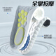 Zusheng 2 pairs of sports insoles for men, sweat-absorbent, comfortable, shock-absorbing, running, thickened military training insoles, highly elastic and breathable, so you won’t get tired after standing for a long time