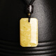 Yanyun Jewelry Natural Beeswax Wushi Brand Pendant Tiger Skin White Flower Honey Necklace Men's and Women's Solitary The main stone weighs 2-4 grams