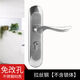 CLCEY door lock indoor adjustable and unmodified hole bedroom room type old-fashioned universal wooden door hand lock black 13548 3550mm