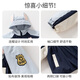 Banxidi Girls' Jacket Baby Cotton Clothes Autumn and Winter 2025 New Children's Style Hooded Top Winter Padded Children's Clothes Blue 90