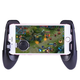 Three-in-one mobile game controller, new mini controller, mobile phone holder, chicken king, chicken-eating artifact, multi-auxiliary game controller, grip type, king artifact peripherals, stretch folding grip, luxury package, three-in-one game controller*1+e-sports professional finger cot