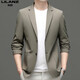 LILANZ 2025 Men's Casual Suit Autumn New Slim Single Suit Jacket Men's Fashion Korean Thin Suit Gray 22301 M 170