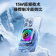 Future semiconductor magnetic mobile phone radiator, special frequency conversion for e-sports games 15W true freezing RGB lighting effect, back clip-type live broadcast tablet cooling artifact, available for Apple iPad