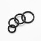 Hua Meng rubber seal O-ring O-shaped rubber ring nitrile oil seal seal gasket complete waterproof and high temperature resistant repair national standard O-ring large set box 820 pieces (24 grids suitable