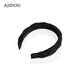 AJIDOU Ajidou hair accessories women's black fashion headband fabric hair accessories high skull headband black 1 piece