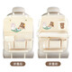 Car seat back storage bag, children's dining table storage bag in car, car multifunctional rear storage bag, balloon bear - with waterproof built-in bucket