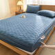 Mercury Series Home Textiles 2025 New Baby Velvet Quilted Sheet Single Piece A+ Bentley Blue Fitted Sheet 180cm*200cm
