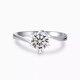 I Do platinum PT950 diamond ring 1 carat snowflake twist arm diamond ring wedding ring proposal engagement ring gift for girlfriend Snowflake twist arm-1 carat diamond size 8