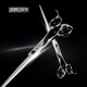 Tianyu pet scissors Tianyu natural scissors for beauticians special Teddy Bichon high-end straight scissors curved scissors fish bone dental scissors DF-70 7-inch comprehensive straight scissors