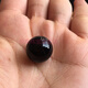 Yingshu Burmese amber single bead, Specifications15mm, shot in natural light, fidelity and naturalness