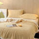 Milk Velvet Blanket Quilt Winter Thickened Plush Nap Blanket Sofa Cover Blanket Air Conditioning Blanket Single Shawl Small Blanket Rice Fragrant Yellow Thickened Lamb's Velvet Super Soft Waxy Super Warm 120x200cm Baby Blanket Soft and Waxy Close-fitting Can Be Spread or Covered