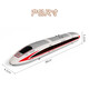 Electric inertia high-speed rail train toy Fuxinghao boy car boy educational baby train model gift battery version two-way inertia high-speed rail train built-in children's songs early education knowledge