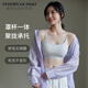 Victoria's style suspender pure cotton one-piece underwear for women spring and autumn style without rims for girls sports bra for high school students beautiful back bra white L 95-115Jin Jin is equal to 0.5 kg