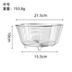 Meal General Vegetable Wash Basket Drain Basket Household Large Capacity Stainless Steel Sink Dish Basin Kitchen Fruit Basket Sink Drainage Net