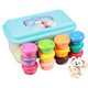 [70% neu] Disney (Disney) Leichttonfarbene Schlammspielzeug gefrorene Prinzessin Kinder-DIY-handgefertigte Gummi-Gummi-Dreambox Ultra Light Clay Girl Toy DS-2702
