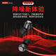 Lenovo e-sports grade wired headset in-ear Type-C interface game listening position HD microphone high quality suitable for Apple Huawei mobile phone YF15 black and red