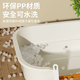 Crazy owner cat litter box semi-enclosed kitten anti-splash proof cat litter box cat toilet cat poop box cat supplies