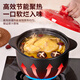 ASD casserole ceramic soup pot stew pot 2.5L high temperature resistant shallow soup clay pot rice pot special for open flame RXC25B3WG-O