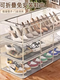 Yusenyi shoe box shoe storage artifact transparent space-saving dust-proof shoe cabinet for storing boots drawer-type bed bottom foldable shoe rack 1 pack (medium size) thickened steel frame for stable stacking