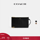 COACH new women's zipper clutch clutch black women's bag B4/black