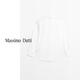 Massimo Dutti Autumn and Winter New Products 2025 Women's Clothing Classic and versatile basic high-intelligence pure cotton long-sleeved shirt 05137887 White S (170/88A)