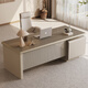 Desk Boss Desk President's Desk Modern Simple Office Furniture Panel Executive Desk Office Desk and Chair Combination Customized Size Special Photo