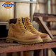 Dickies men's Martin boots high-top fashionable men's boots work boots couple boots men's earthy yellow 41-men's style