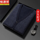 Hengyuanxiang special grade 100 pure cashmere cardigan vest for middle-aged men sweetheart collar sweater thickened vest loose cashmere vest Zhongca 180/100A