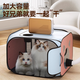 OEING pet drying box, cat bathing and blowing artifact, small dog special hair drying bag, household water blowing hair dryer, drying box + dryer