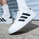 Adidas (adidas) sneakers men's shoes 2025 autumn new sports shoes low-top breathable casual shoes wear-resistant lightweight white shoes breathable white shoes/new arrival/hot-selling model 42 (inner length 260mm)
