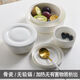 Runhua Nianlong Meige water-proof stewed steamed egg bowl with lid Internet celebrity household fresh-keeping bowl ceramic bowl with lid instant noodle bowl steamed egg custard covered bowl 5-piece set