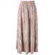 Three Colors Dust Ends Light Born 2025 Winter New Velvet Embossed Skirt Elastic Waist A-Line Skirt Long Skirt C